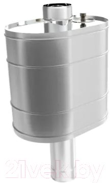 Бак на трубе UMKPRO 115 AISI 439/0.8мм 50л под каменку - фото