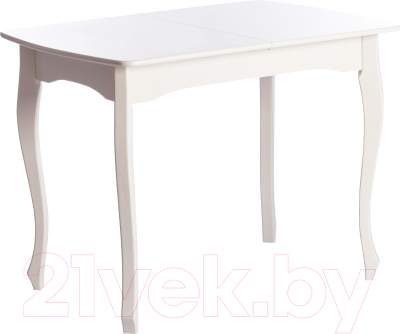 Обеденный стол Tetchair Caterina Provence 100+30x70x75 (бук/Ivory White) - фото