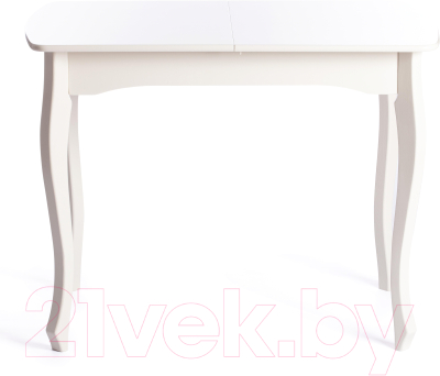 Обеденный стол Tetchair Caterina Provence 100+30x70x75 (бук/Ivory White)