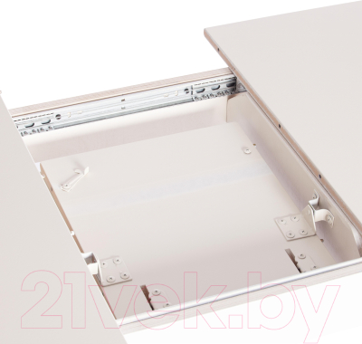 Обеденный стол Tetchair Caterina Provence 100+30x70x75 (бук/Ivory White)