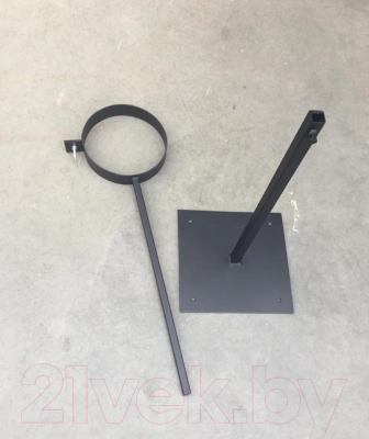 Кронштейн для дымохода КПД ЗИ телескопический 2мм 180