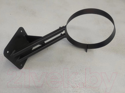 Кронштейн для дымохода КПД ЗИ телескопический под тройник 2мм 120