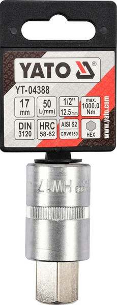 Головка слесарная Yato YT-04388