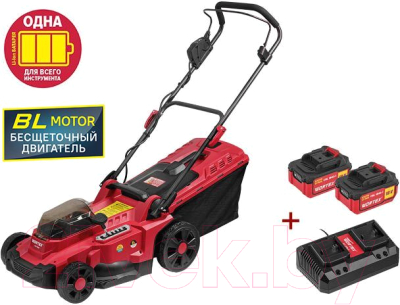 Газонокосилка аккумуляторная Wortex CLM 3836