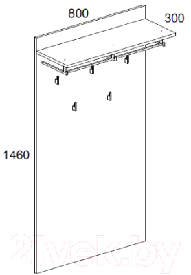 Вешалка для одежды Anrex Mortiz