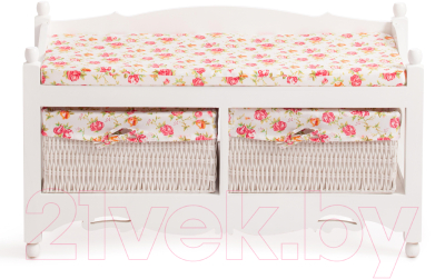 Тумба в прихожую Tetchair Secret De Maison Rimi TT-BH003 (белый)