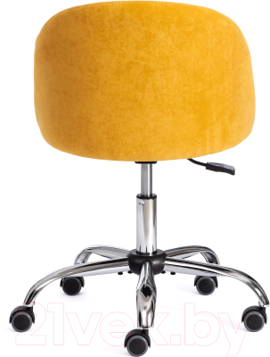 Кресло офисное Tetchair Melody (велюр Clermon/горчичный 170)