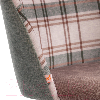 Кресло офисное Tetchair Melody (зеленый Scotch цвет 3/зеленый Scotch комп 4/коричневый Scotch комп 1)