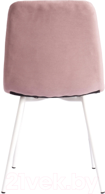 Стул Tetchair Chilly Max 45x54x90 (пыльно-розовый/белый)