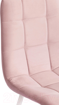Стул Tetchair Chilly Max 45x54x90 (пыльно-розовый/белый)