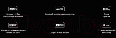 Блок питания для компьютера 1stPlayer FK 600W / PS-600FK