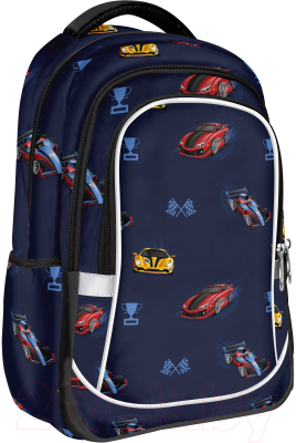 Школьный рюкзак Creativiki Гонки / РЮК40КР-Г - фото