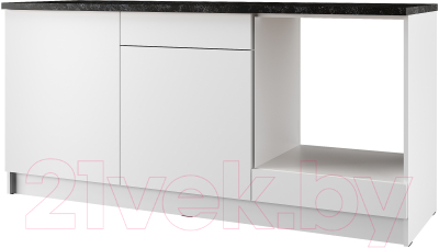 Шкаф-стол кухонный Eligard Urban ШСК 180 (белый/кастилло темный)