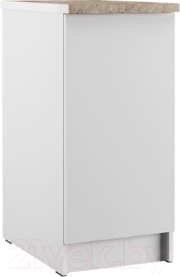 Шкаф-стол кухонный Eligard Urban ШСК 40 (белый/малага) - фото