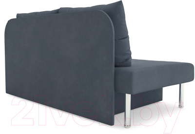 Тахта Mebel-Ars Алиса (велюр серо-синий HB-178 26)