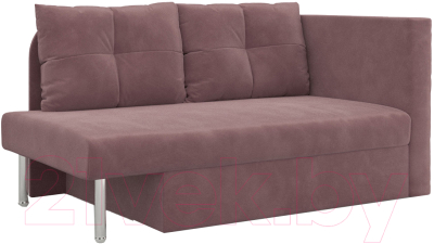 Тахта Mebel-Ars Алиса (велюр пудра НВ-178 18) - фото