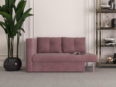 Тахта Mebel-Ars Алиса (велюр пудра НВ-178 18)