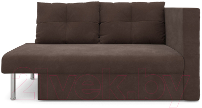 Тахта Mebel-Ars Алиса (велюр молочный шоколад НВ-178 13)