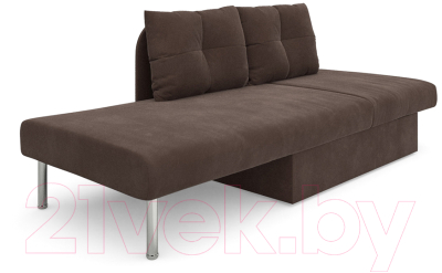 Тахта Mebel-Ars Алиса (велюр молочный шоколад НВ-178 13)