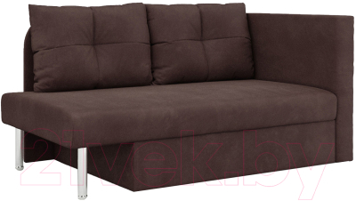 Тахта Mebel-Ars Алиса (велюр шоколадный НВ-178 16) - фото