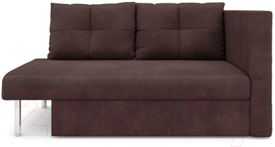 Тахта Mebel-Ars Алиса (велюр шоколадный НВ-178 16)