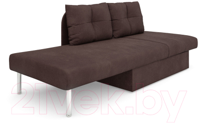 Тахта Mebel-Ars Алиса (велюр шоколадный НВ-178 16)