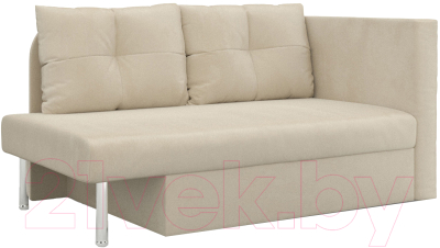 Тахта Mebel-Ars Алиса (бархат бежевый Star Velvet 6 Light Beige) - фото