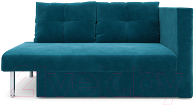 Тахта Mebel-Ars Алиса (бархат сине-зеленый Star Velvet 43 Black Green)