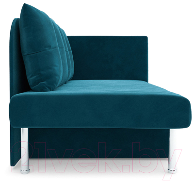 Тахта Mebel-Ars Алиса (бархат сине-зеленый Star Velvet 43 Black Green)