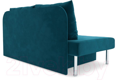 Тахта Mebel-Ars Алиса (бархат сине-зеленый Star Velvet 43 Black Green)