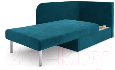 Тахта Mebel-Ars Алиса (бархат сине-зеленый Star Velvet 43 Black Green)