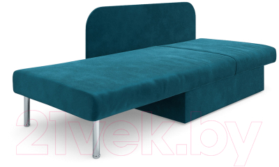 Тахта Mebel-Ars Алиса (бархат сине-зеленый Star Velvet 43 Black Green)