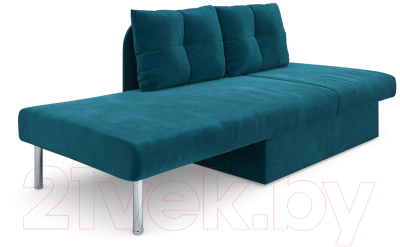 Тахта Mebel-Ars Алиса (бархат сине-зеленый Star Velvet 43 Black Green)