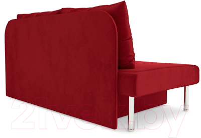 Тахта Mebel-Ars Алиса (бархат красный Star Velvet 3 Dark Red)
