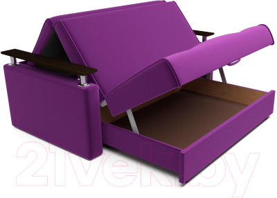 Диван Mebel-Ars Шарк 120 (фиолетовый)
