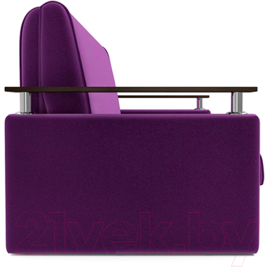 Диван Mebel-Ars Шарк 140 (фиолетовый)