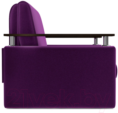 Кресло-кровать Mebel-Ars Шарк (фиолетовый)