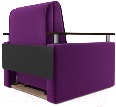 Кресло-кровать Mebel-Ars Шарк (фиолетовый)