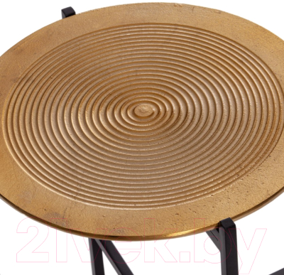 Журнальный столик Tetchair Secret De Maison Bloom (алюминиевый сплав/черный/античная медь)