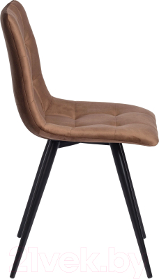 Стул Tetchair Chilly ткань/металл (коричневый Barkhat 12/черный)