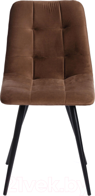 Стул Tetchair Chilly ткань/металл (коричневый Barkhat 12/черный)