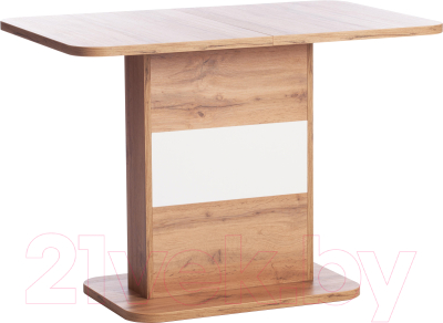 Обеденный стол Tetchair Smart 105-140x68.6х75 (дуб вотан/белый) - фото