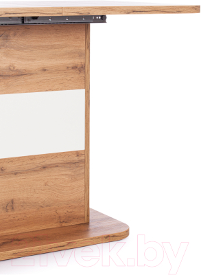 Обеденный стол Tetchair Smart 105-140x68.6х75 (дуб вотан/белый)