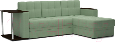 Диван угловой Mebel-Ars Атланта (зеленый) - фото