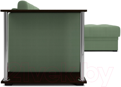Диван угловой Mebel-Ars Атланта (зеленый)