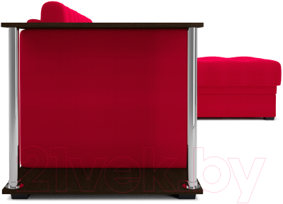 Диван угловой Mebel-Ars Атланта (красный)