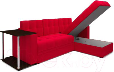 Диван угловой Mebel-Ars Атланта (красный)