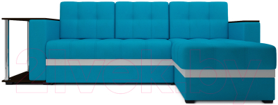 Диван угловой Mebel-Ars Атланта (синий)