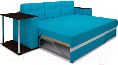Диван угловой Mebel-Ars Атланта (синий)