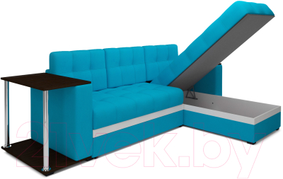 Диван угловой Mebel-Ars Атланта (синий)
